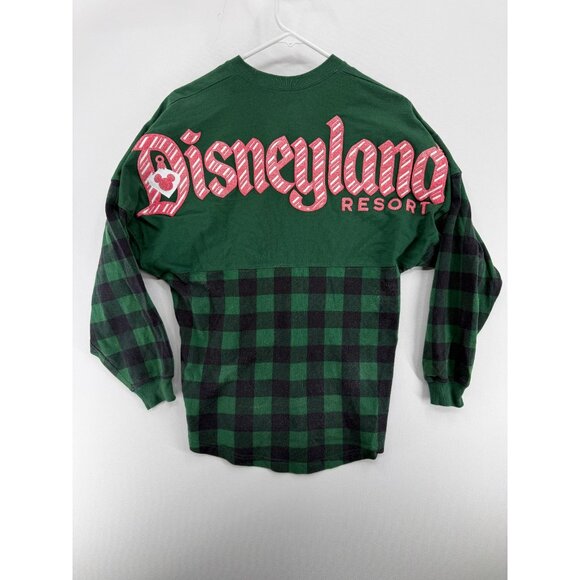 SPIRIT JERSEY Other - 2020 Disneyland Resort Holiday Green Plaid Candy Cane Christmas Spirit XS Jersey